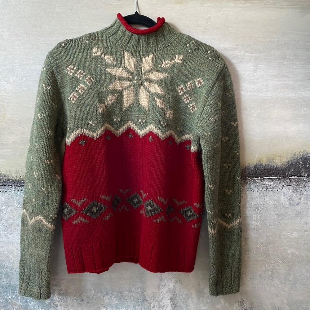 VTG RALPH LAUREN Polo Sport Snowflake Sweater